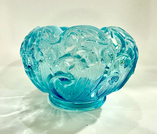 Turquoise Rose Bowl