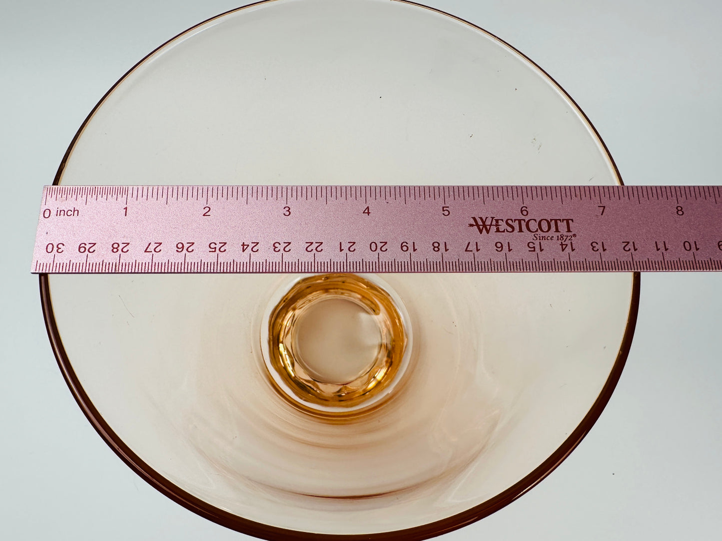 Pink V-shape Bowl