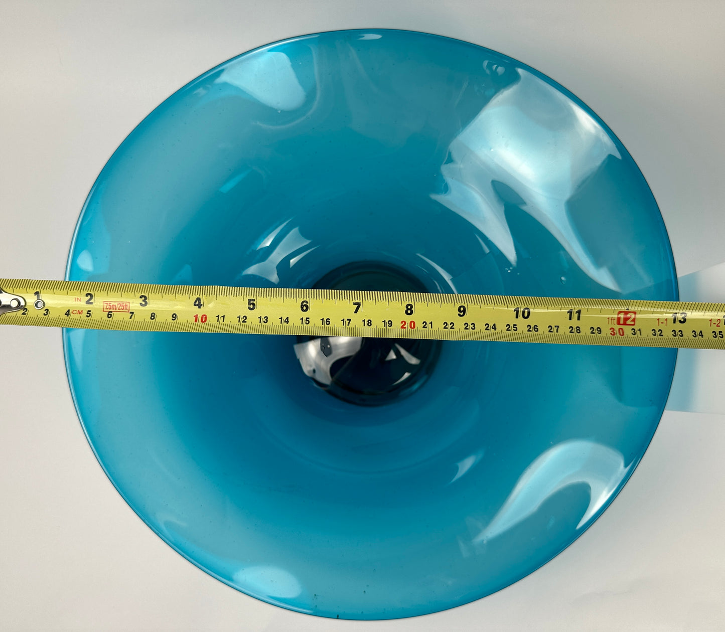Turquoise Wave Edge Bowl