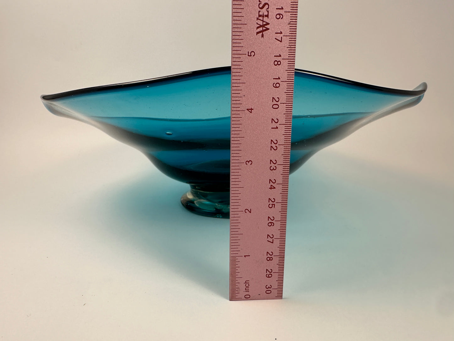 Turquoise Wave Edge Bowl
