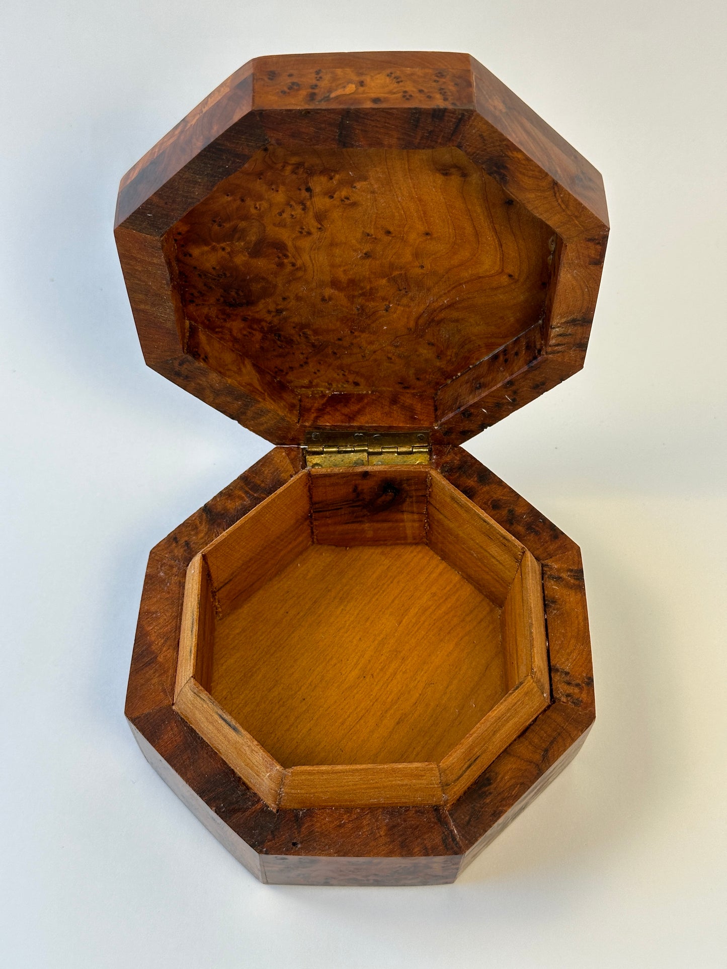 Wood Octagonal Box