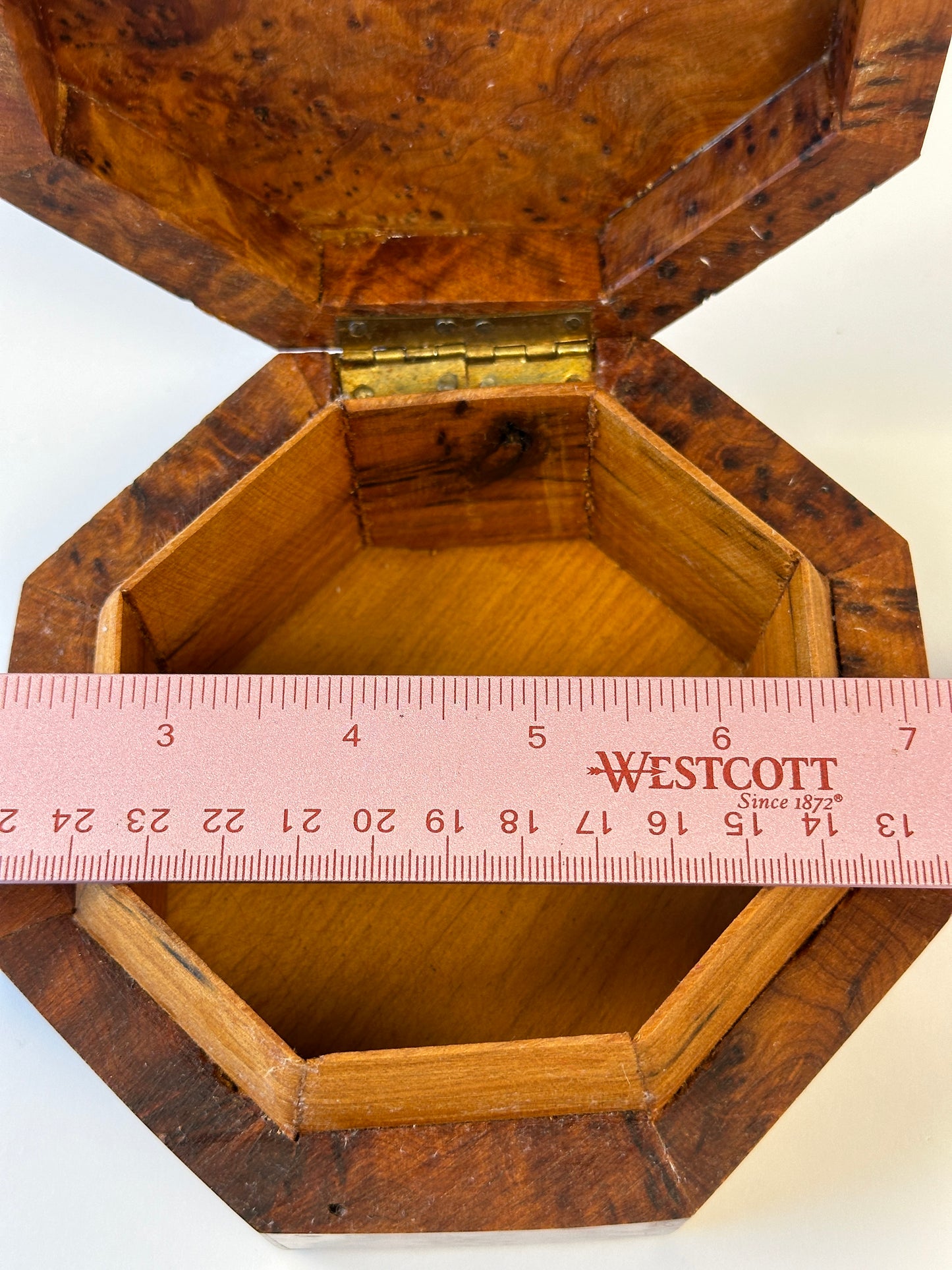 Wood Octagonal Box