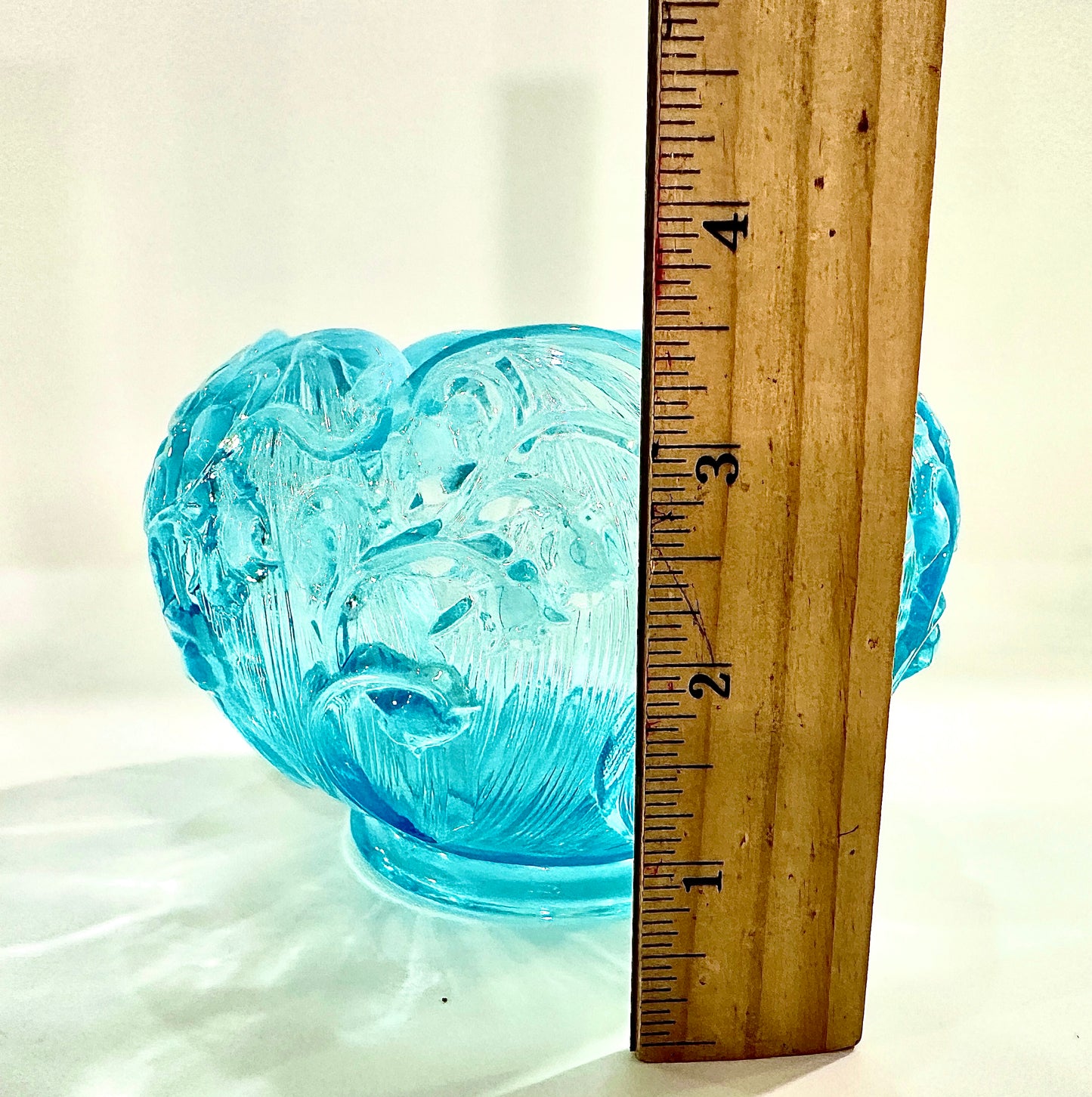 Turquoise Rose Bowl