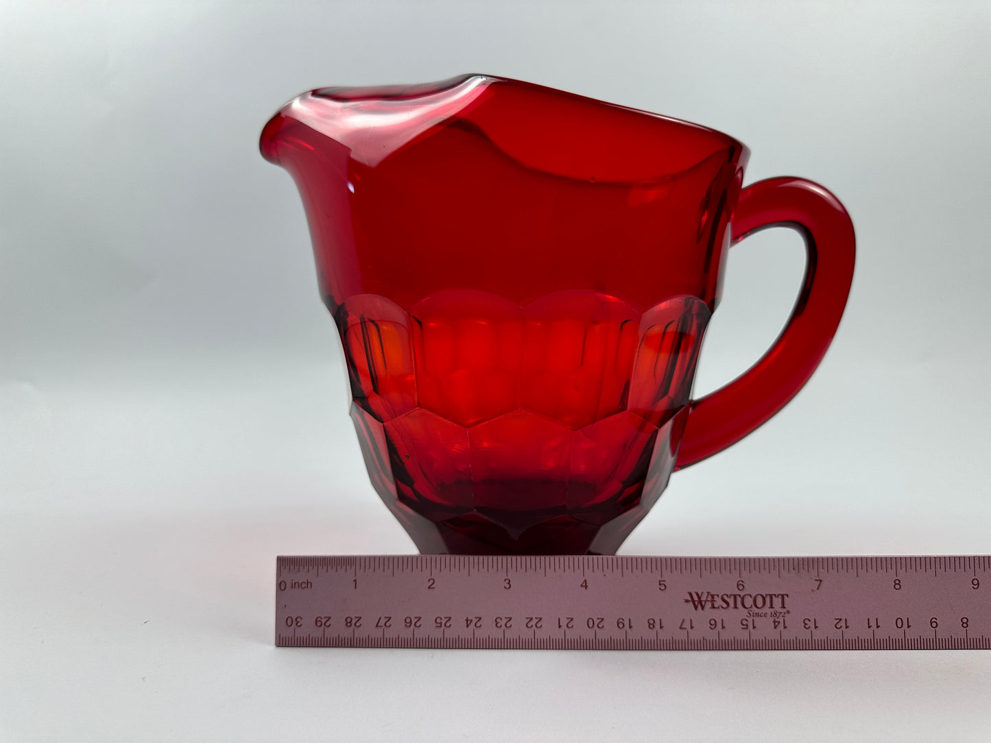 Mosser Georgian Glass Pitcher