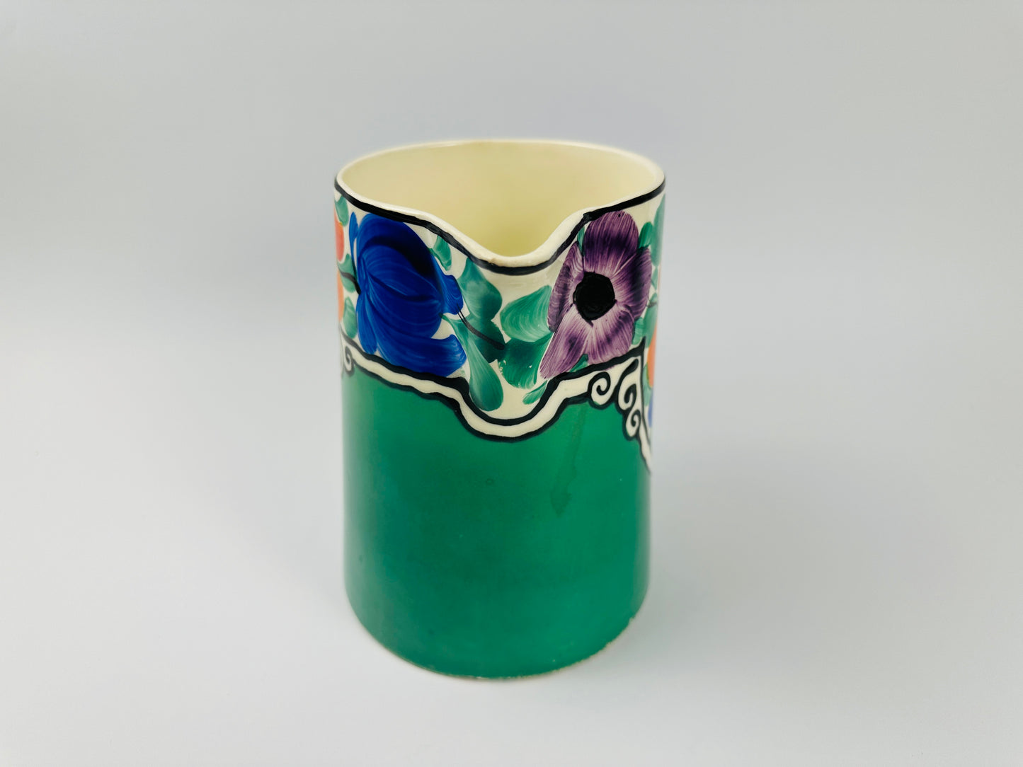 Czech Handpainted Pitcher