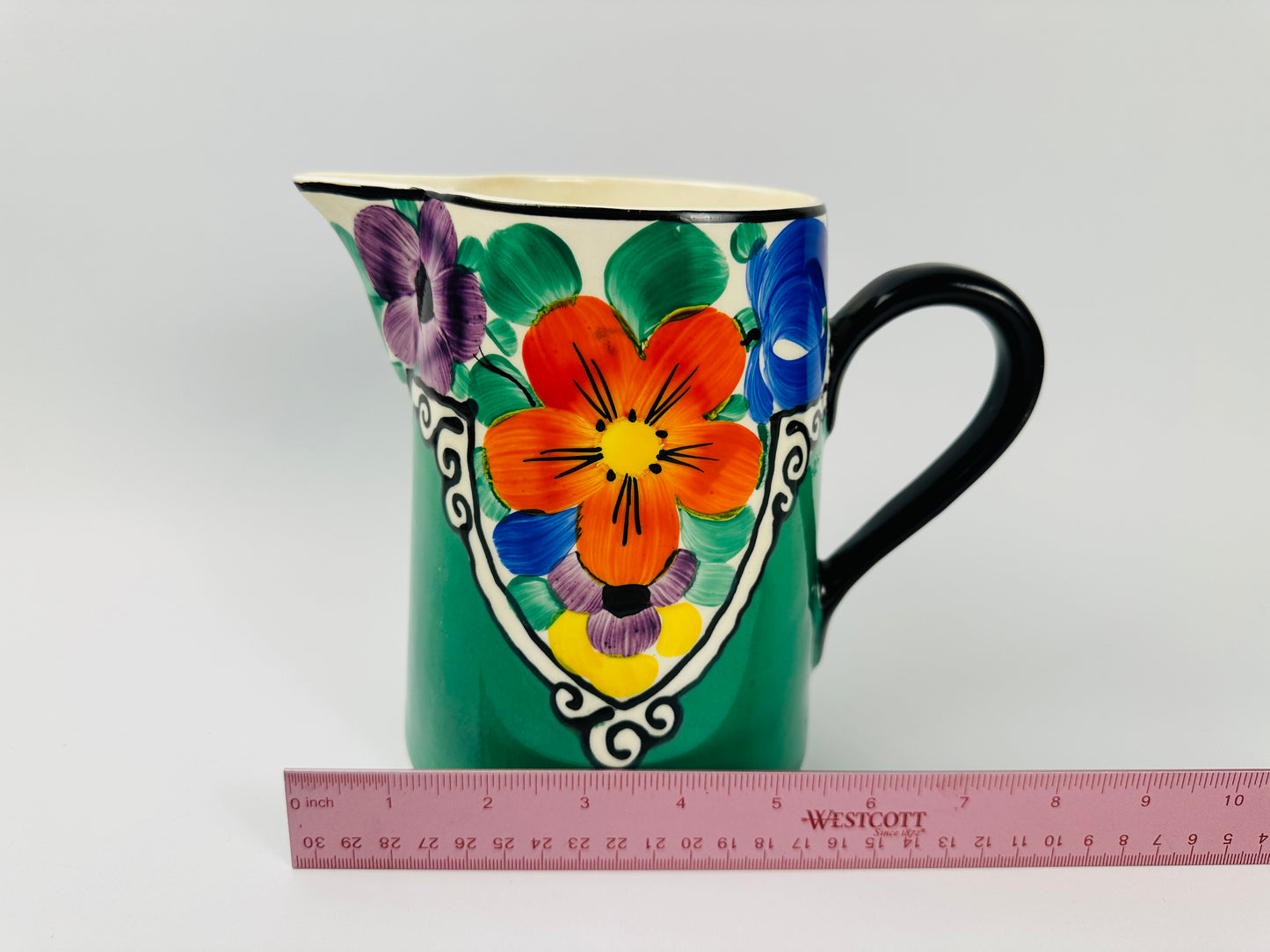 Czech Handpainted Pitcher
