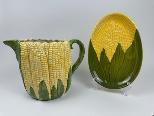 Vintage Cornstalk Pitcher