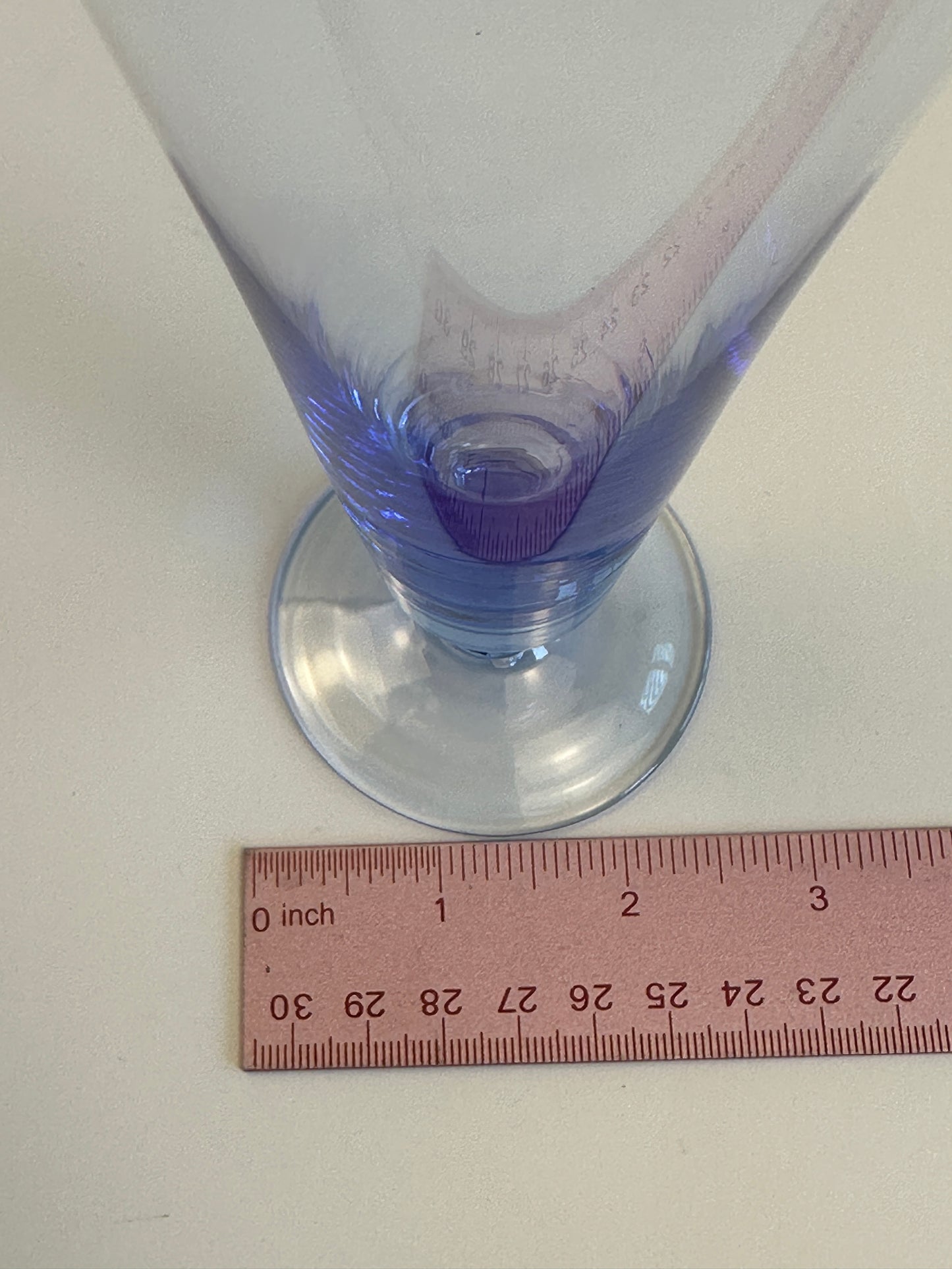 Blue Sling Glasses Set of Seven