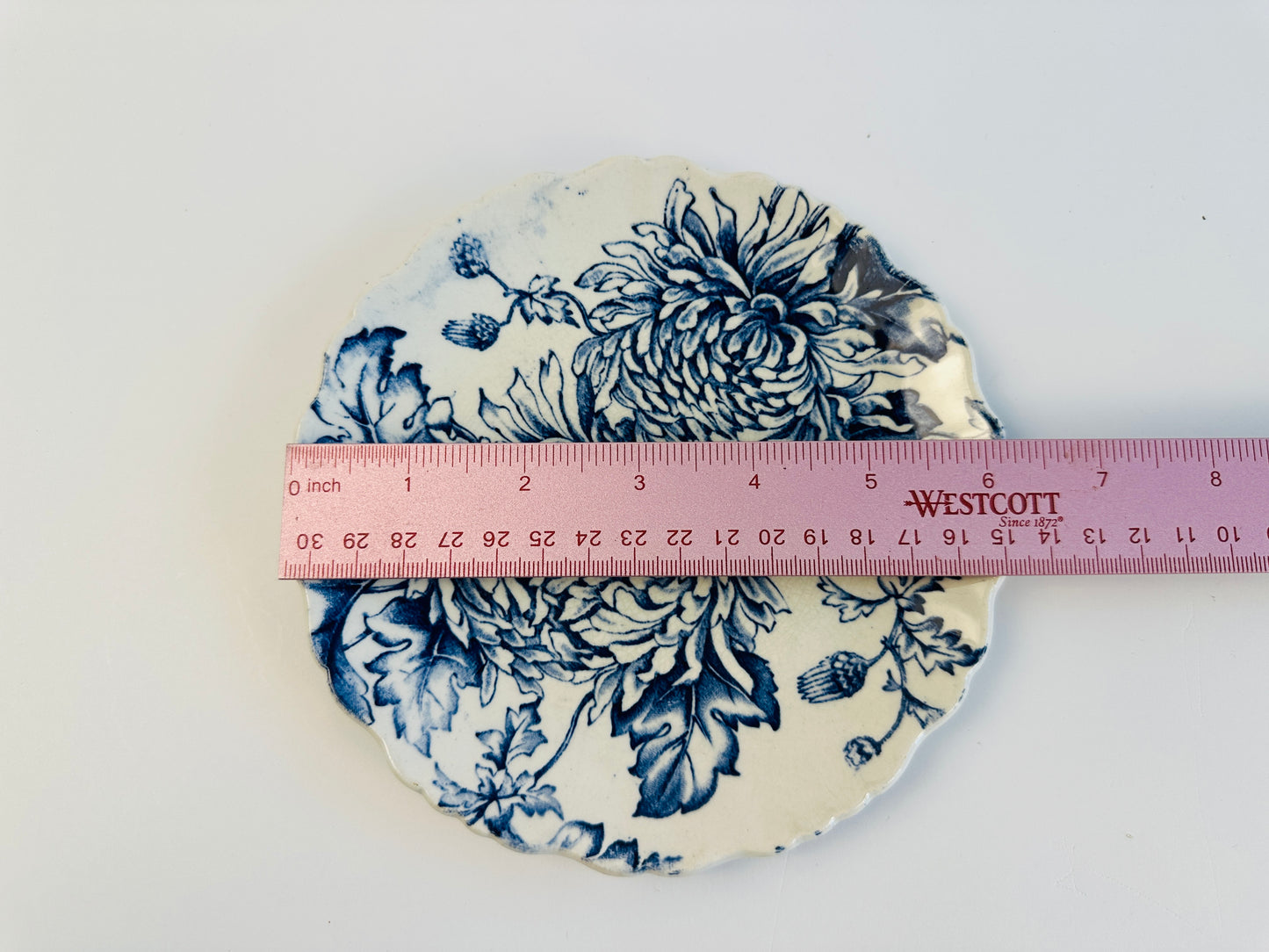 James Kent Blue & White Small Plate