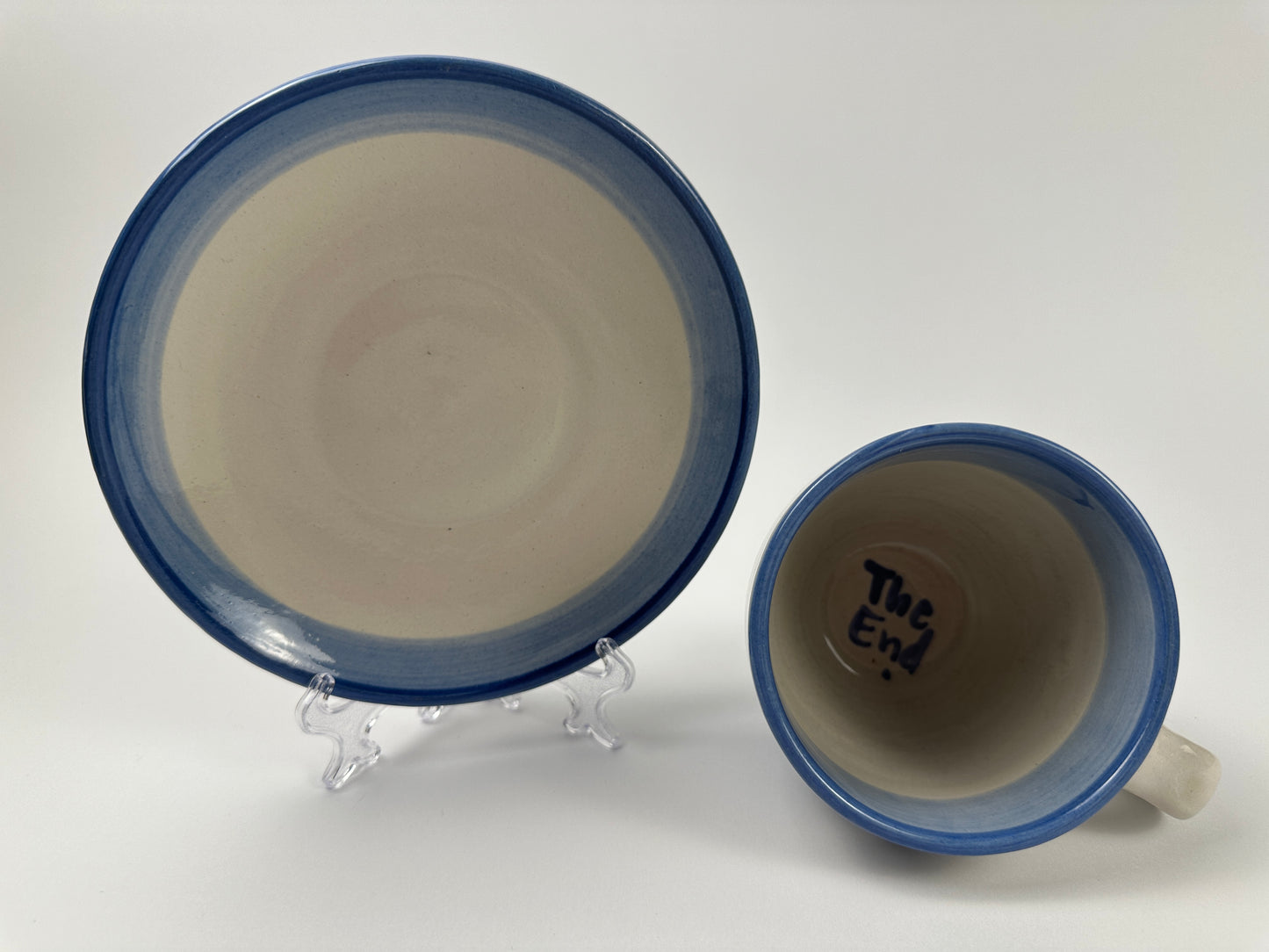 M A Hadley Sheep Cup & Saucer