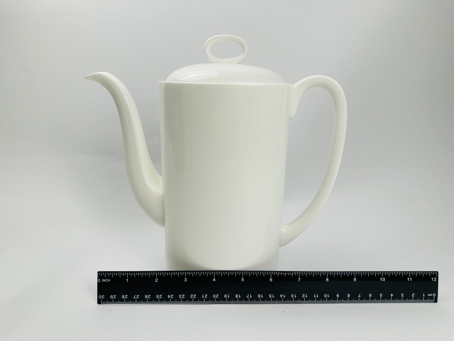 Wedgwood White Simple Coffee Pot