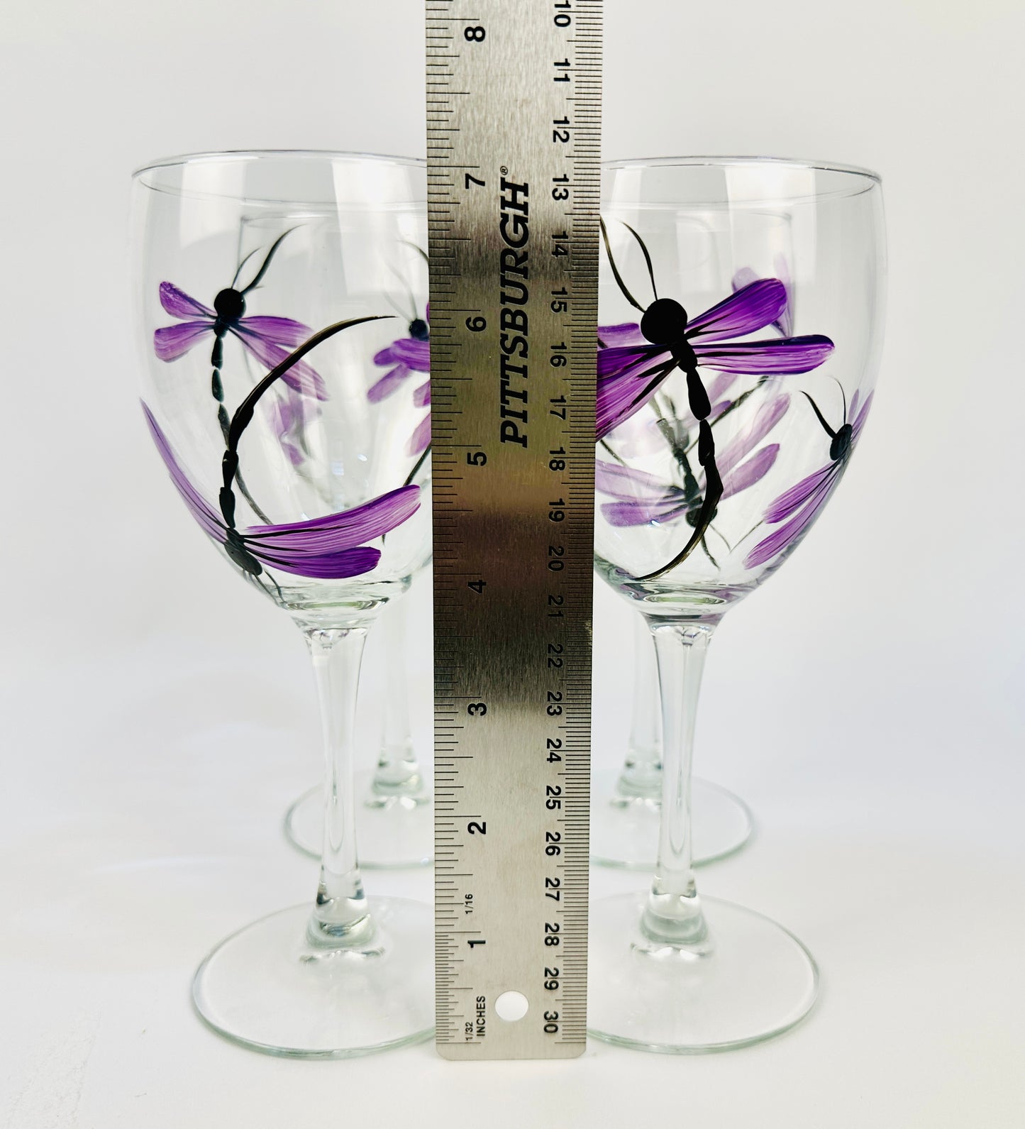 Dragonfly Wine Glass Set of 4
