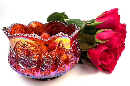 Sunset Carnival Vintage Bowl