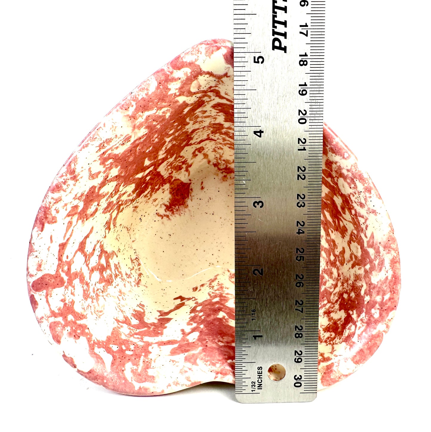 Pink & Cream Heart Bowl