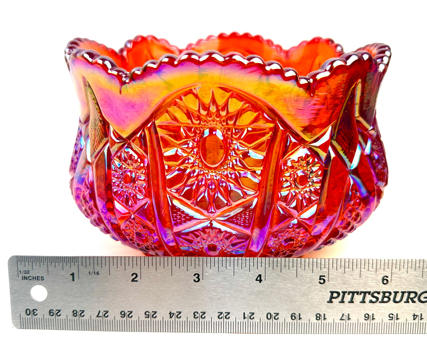 Sunset Carnival Vintage Bowl