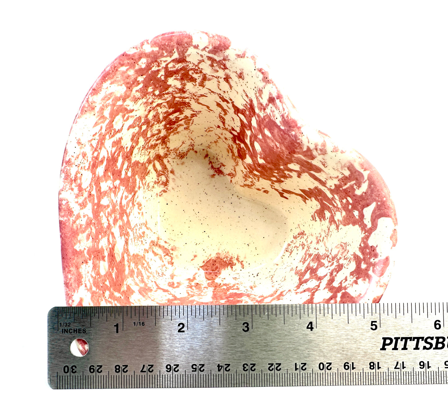 Pink & Cream Heart Bowl