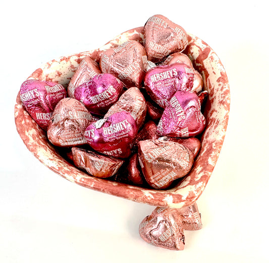 Pink & Cream Heart Bowl