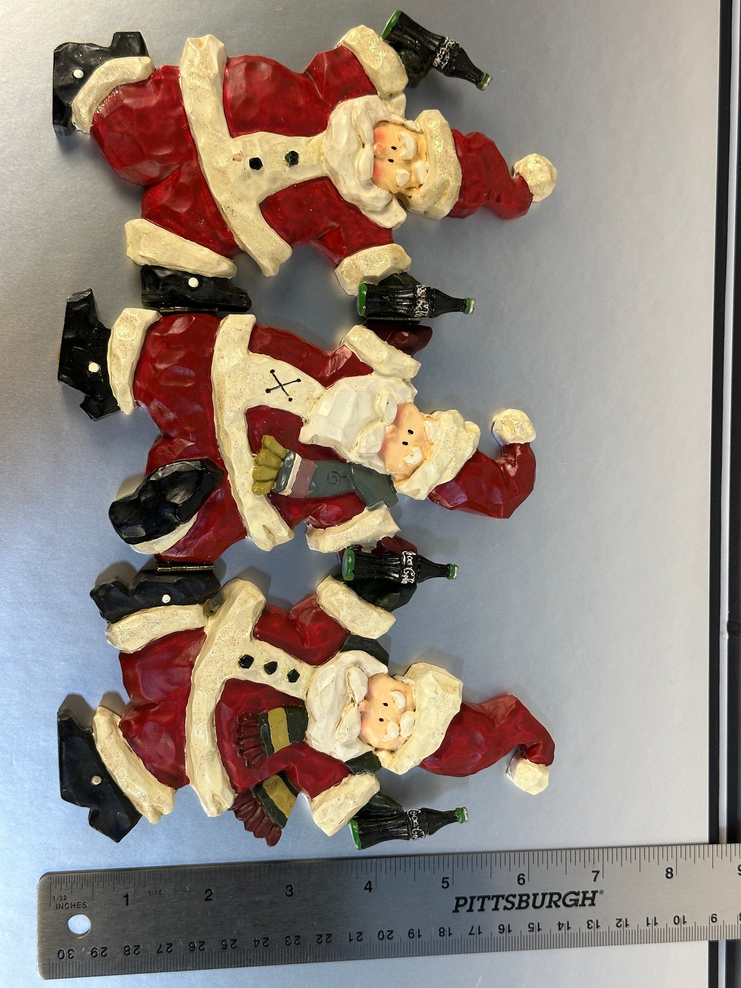 1999 Vintage New Coca Cola Santa Screen