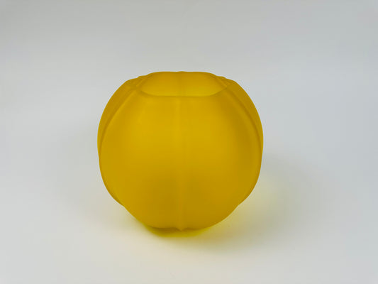 Yellow Rose Bowl Vase