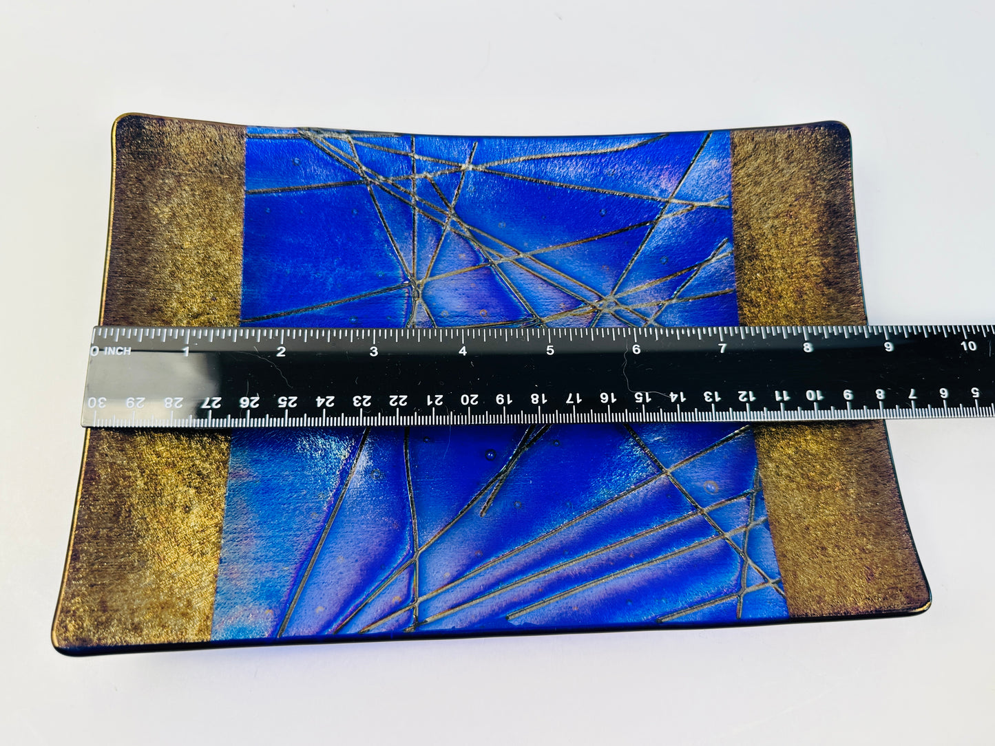 Kurt McVay Sapphire Art Platter