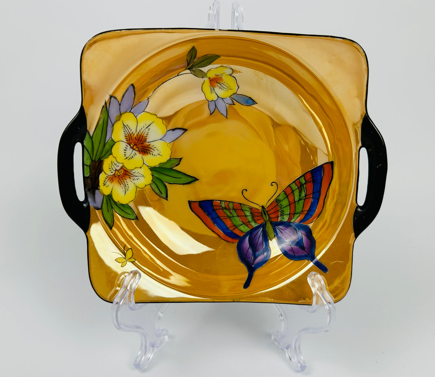 Handpainted Noritake Butterfly Bowl