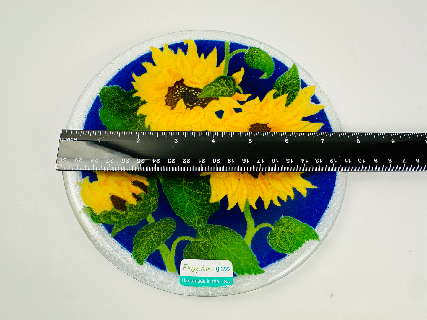 Peggy Kerr Sunflower Plate