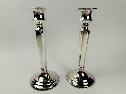 RH Silver Candlesticks