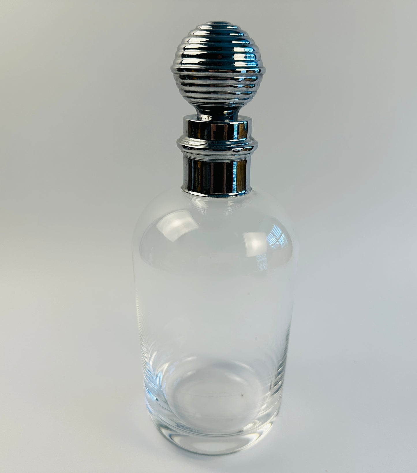 Silver Stopper Bottle