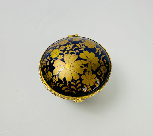 Blue & Gold Ring & Trinket Holder