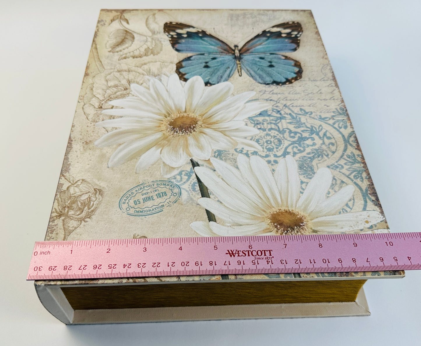 Butterfly Hidden Storage Book