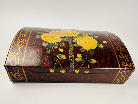 Yellow Rose Textured Box