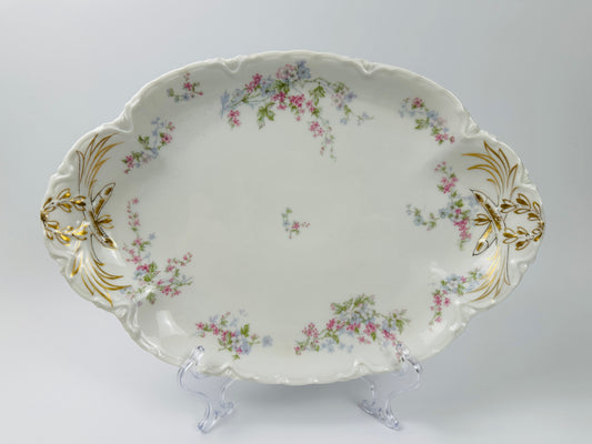 Haviland Floral Gold Trim Platter