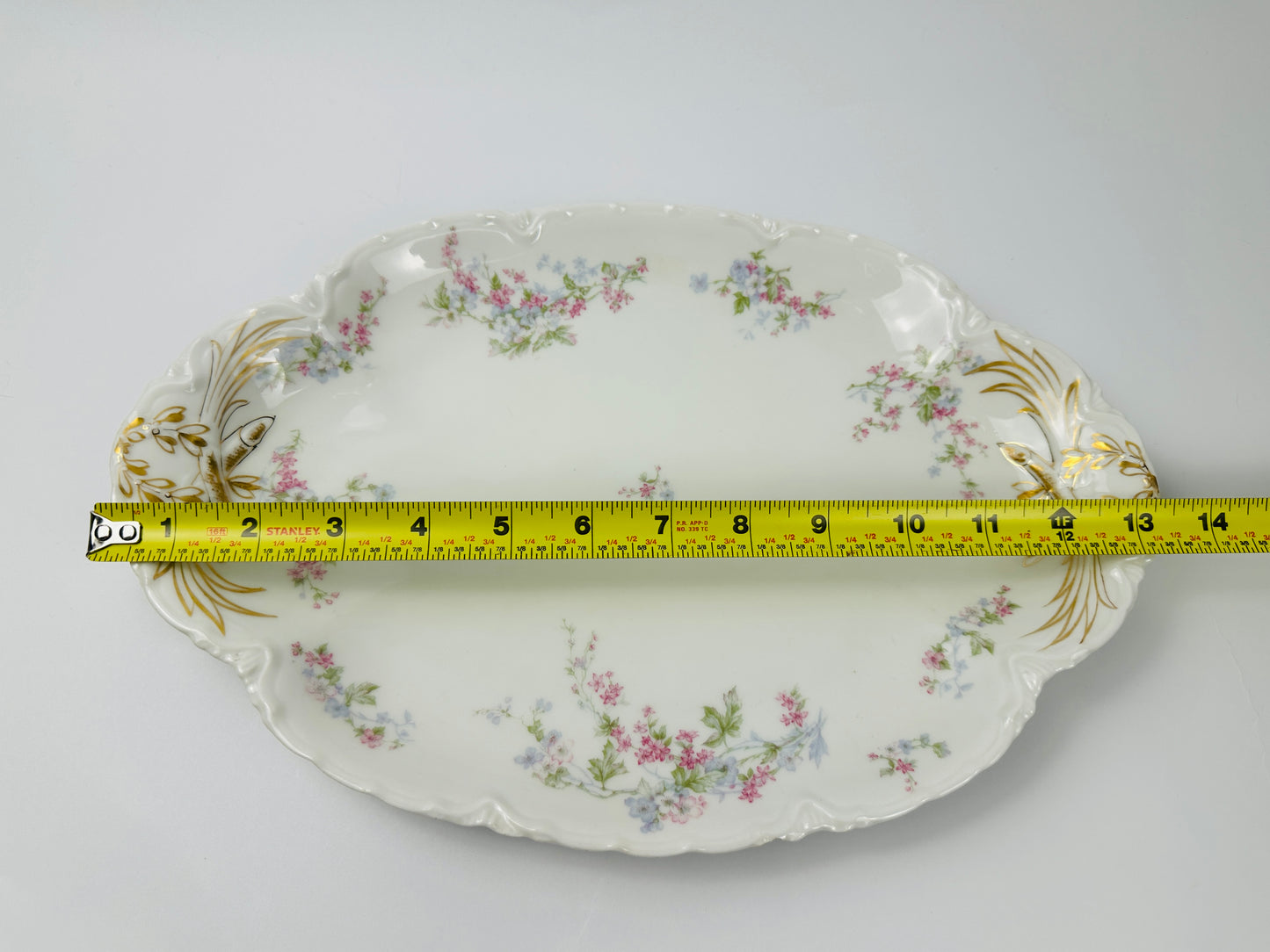 Haviland Floral Gold Trim Platter