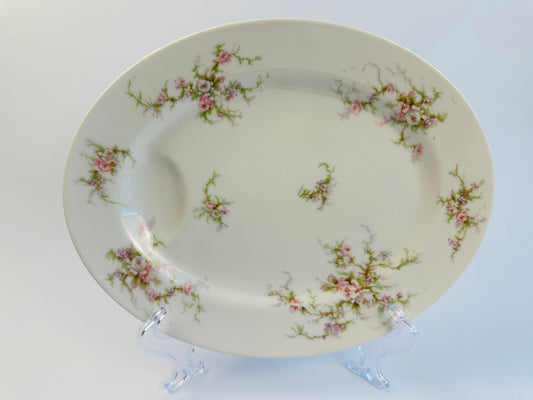 Haviland Pink Rose Small Platter