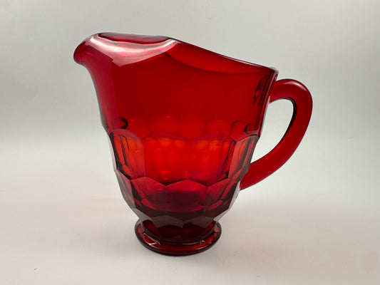 Mosser Georgian Glass Pitcher