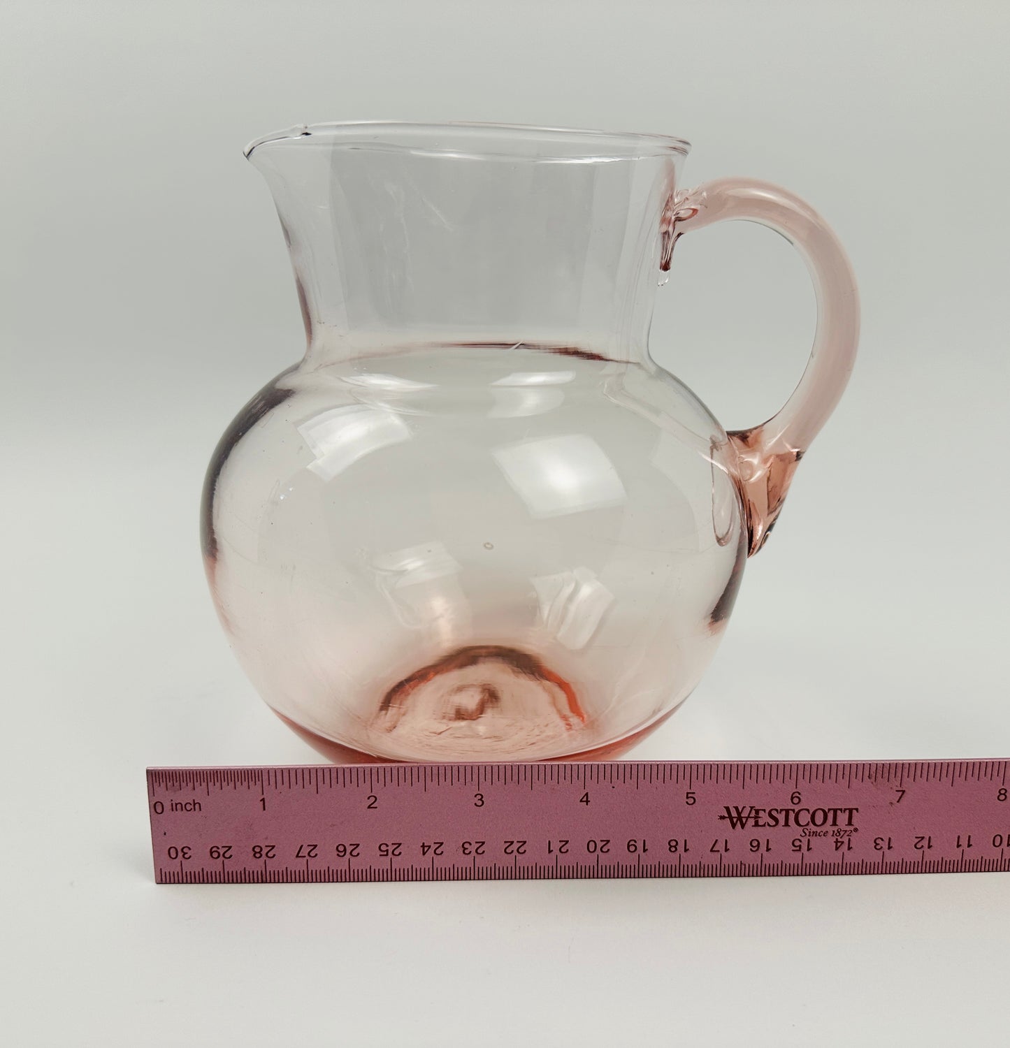 Pale Pink Pitcher