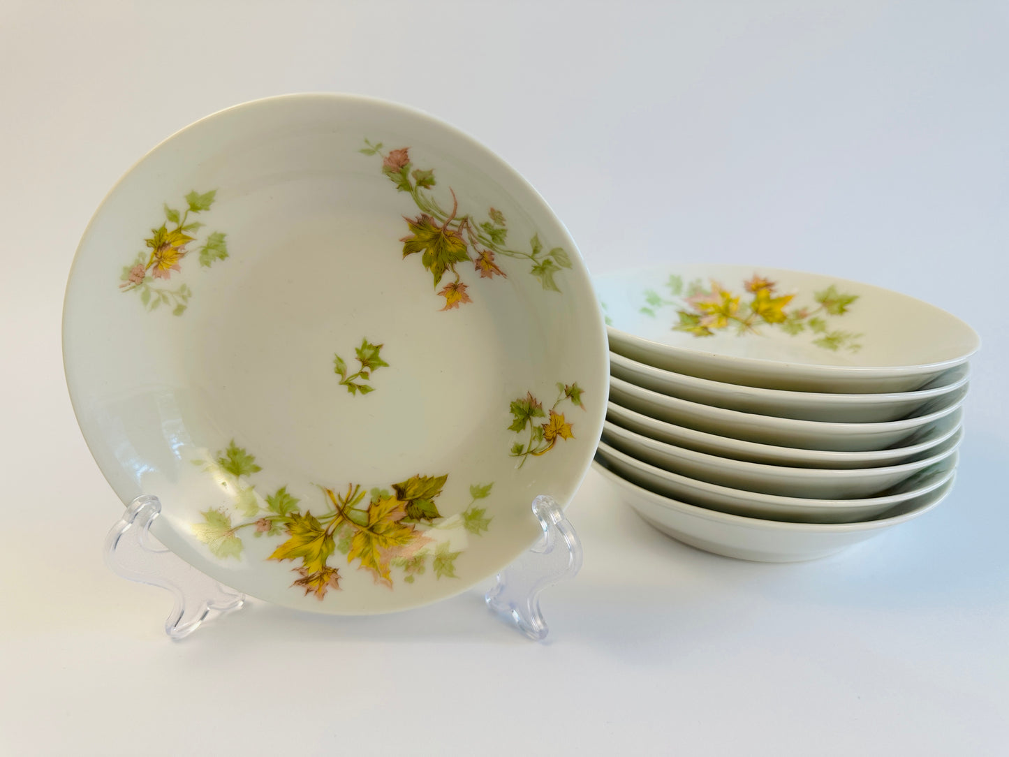 Haviland Autumn Leaves Bowls Set of Eight