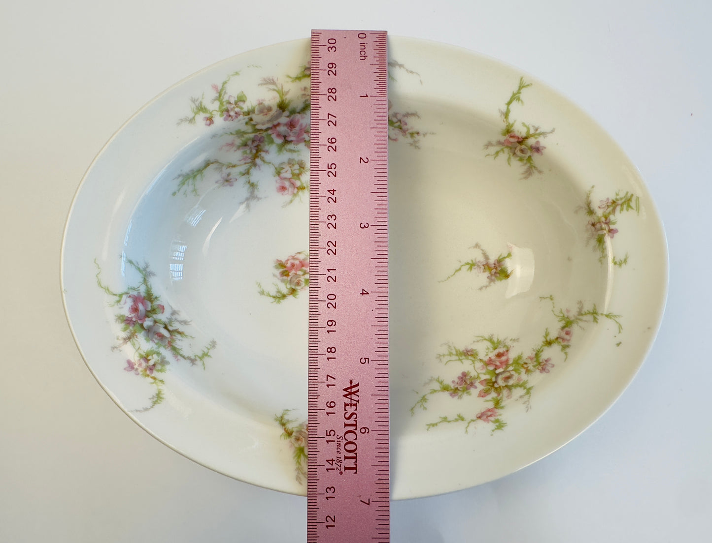 Haviland Pink Rose Serving Bowl