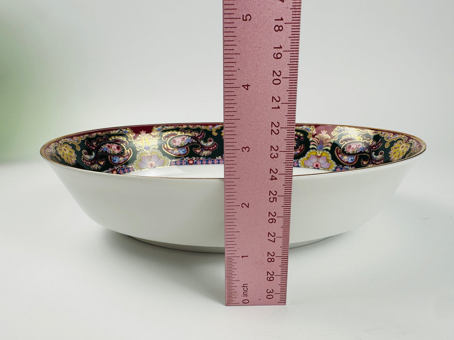 Muirfield Royal Paisley Salad or Soup Bowls Set of Eight