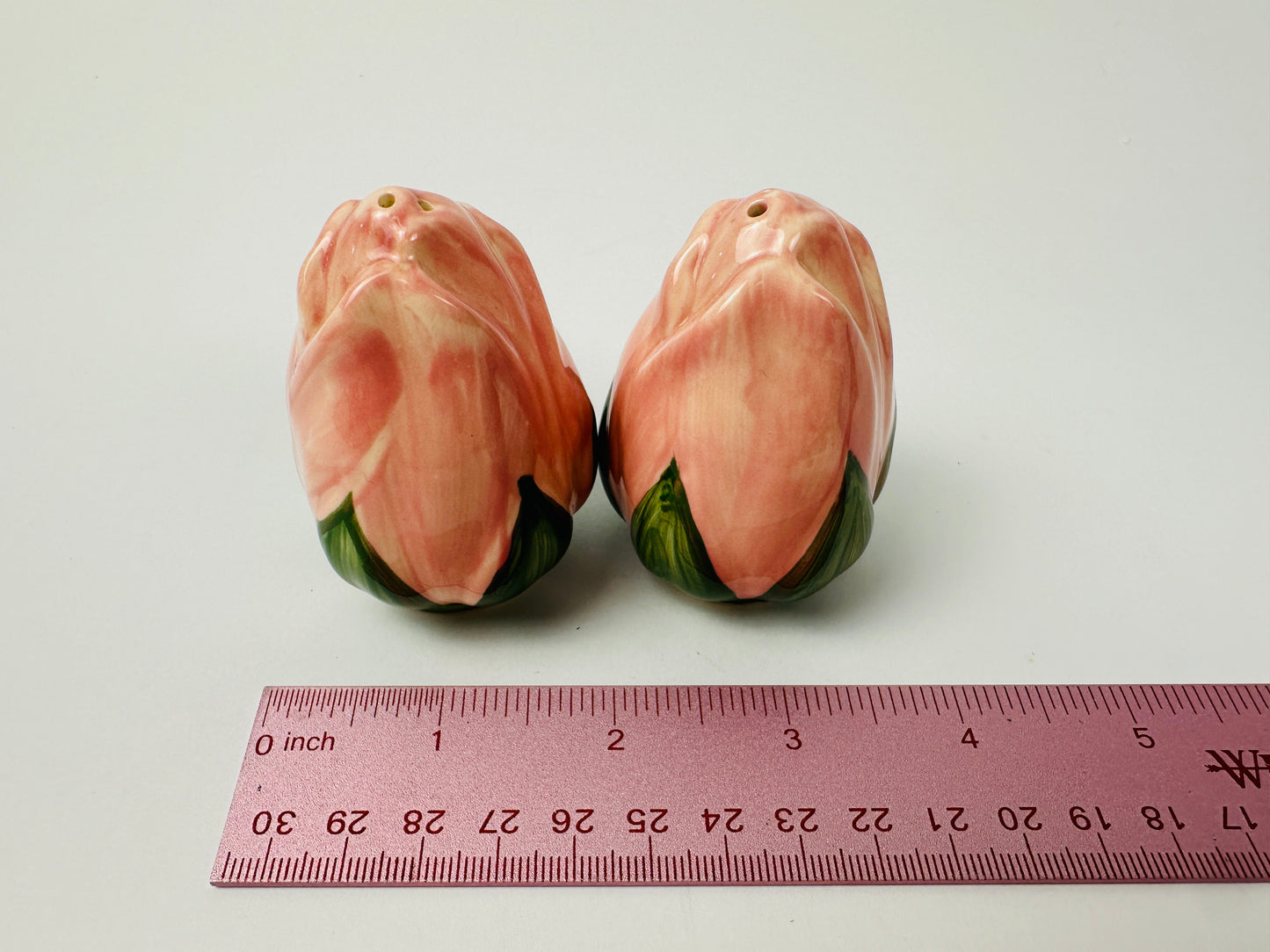 Franciscan Desert Rose Salt & Pepper Shakers