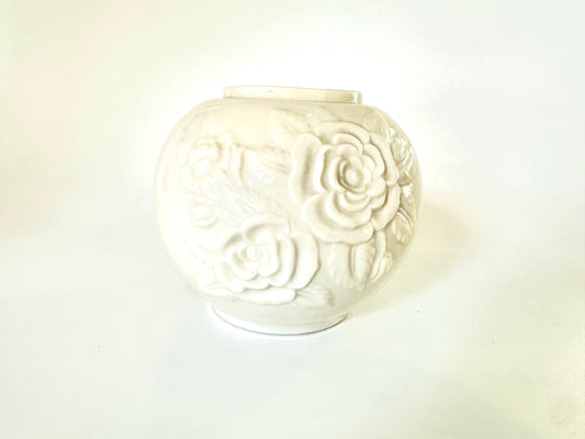Lenox White Ginger Jar Rose Vase