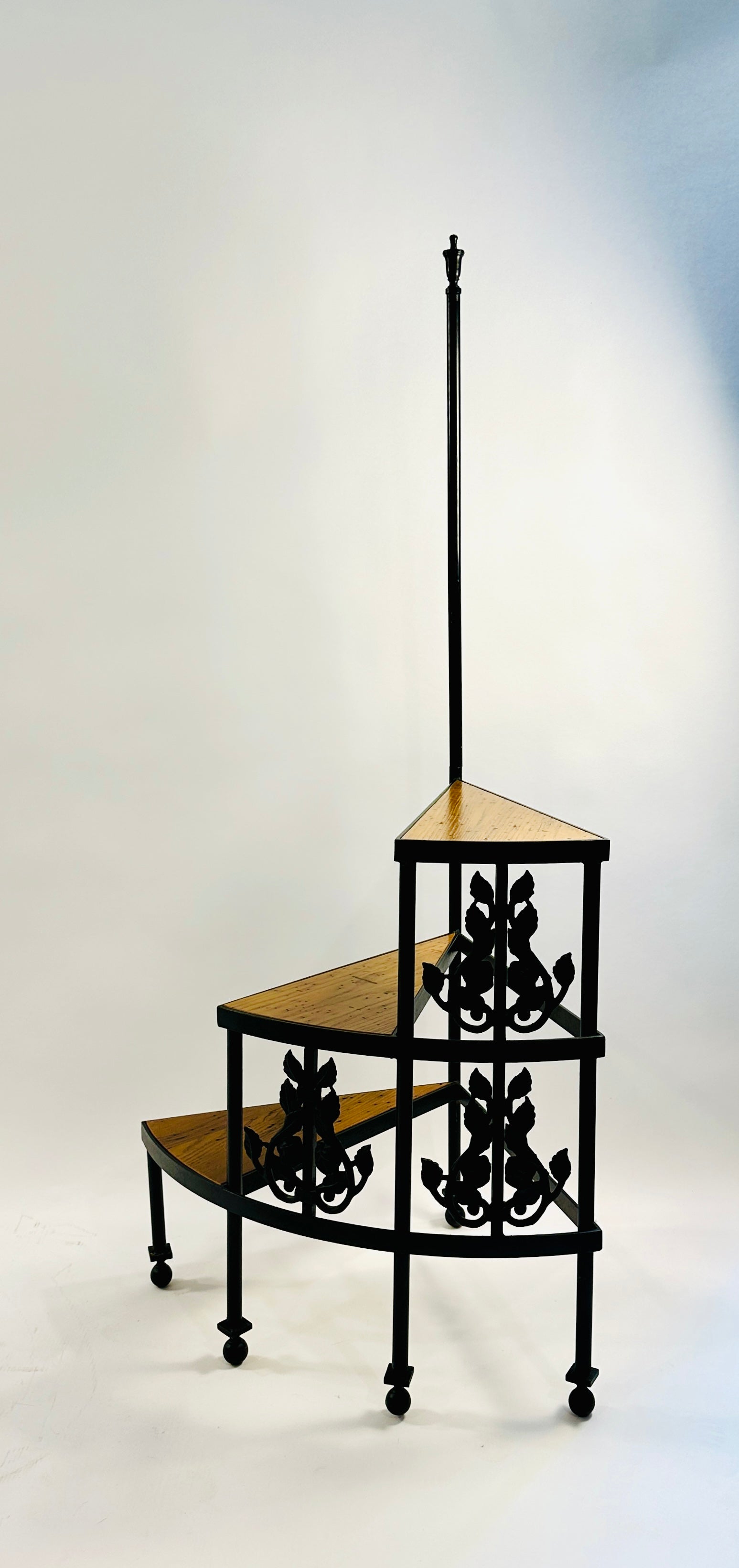 Wood & Metal Library Stairs – belle histoire de la vie®