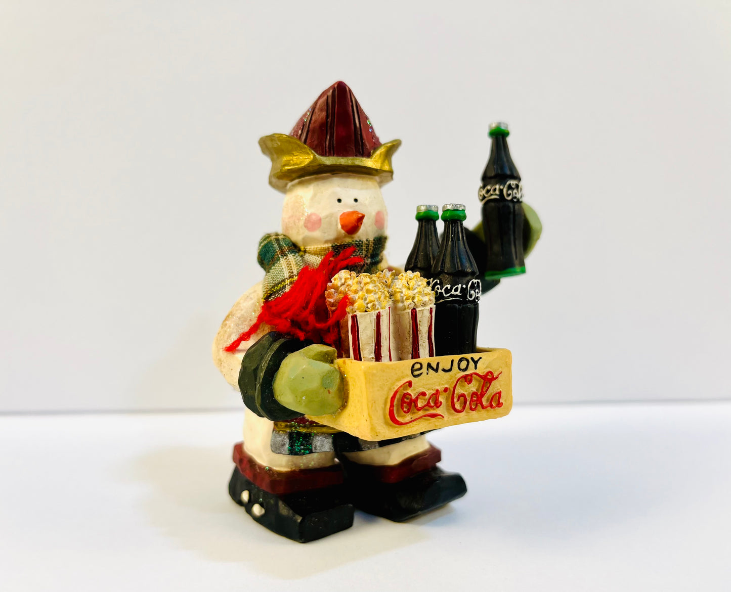 1999 Vintage Coca Cola Snowman Soda Vendor