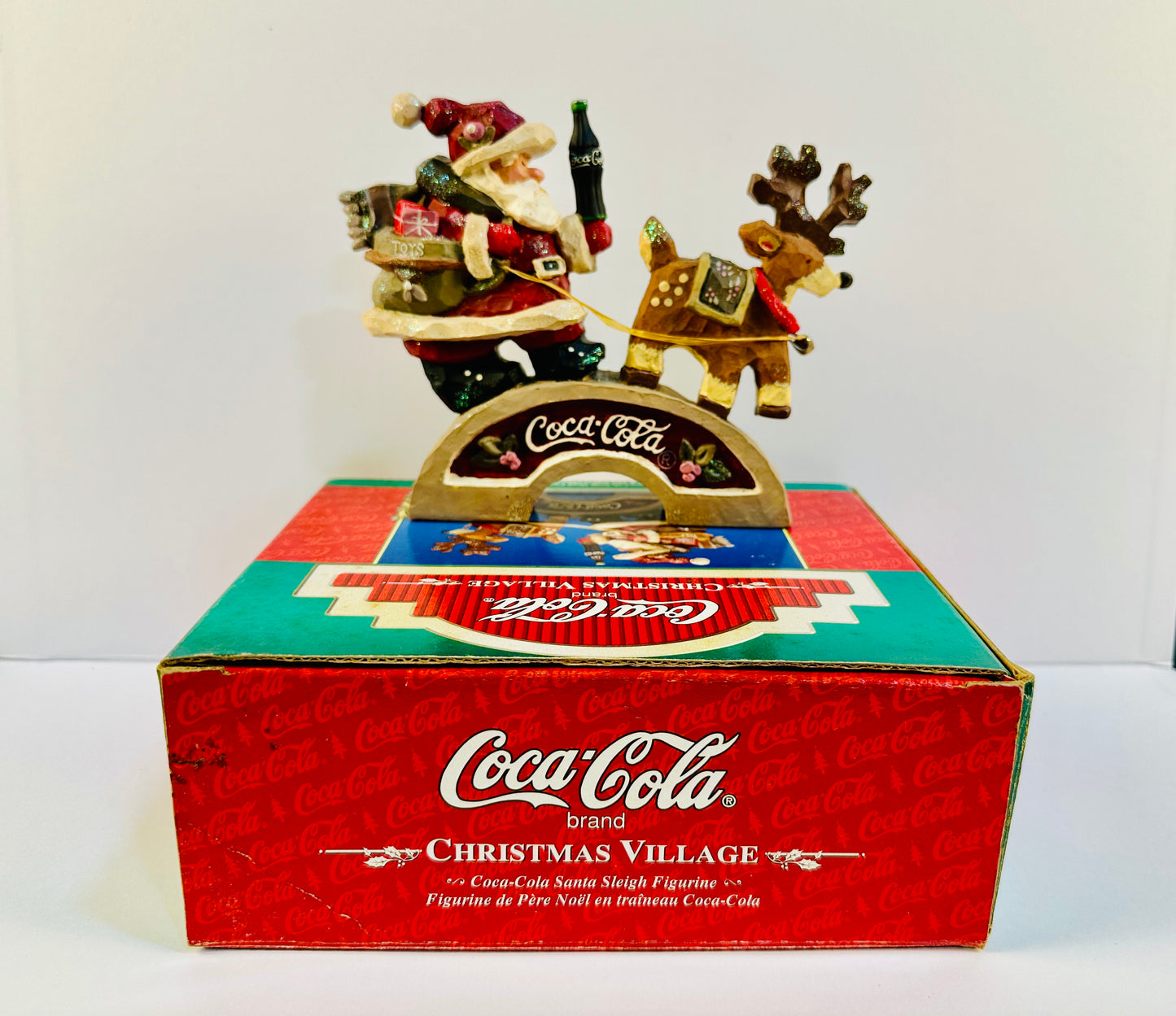 1999 Vintage Coca Cola Santa